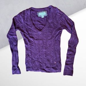 Plum sweater